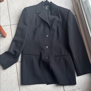 Classic Black Women's Blazer Jacket